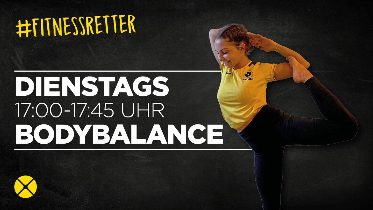BODYBALANCE LIVE um 17 Uhr!