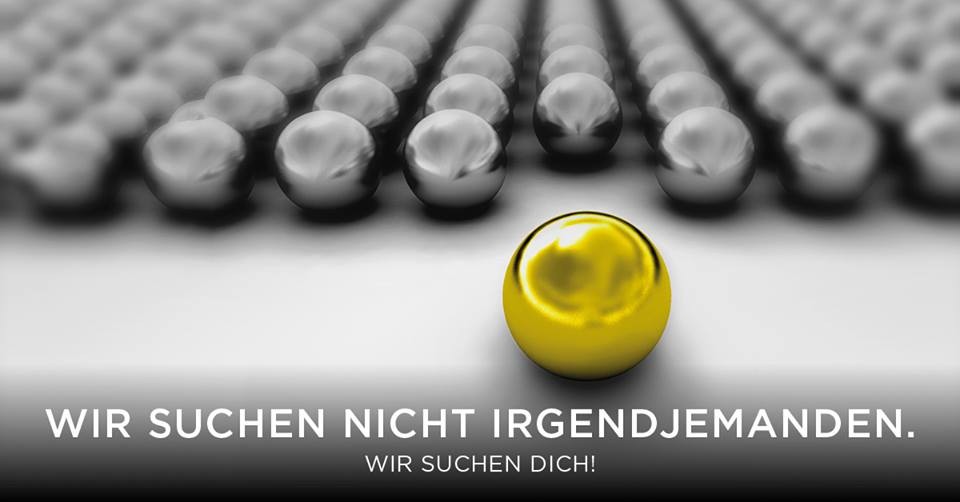 WIR SUCHEN DICH.